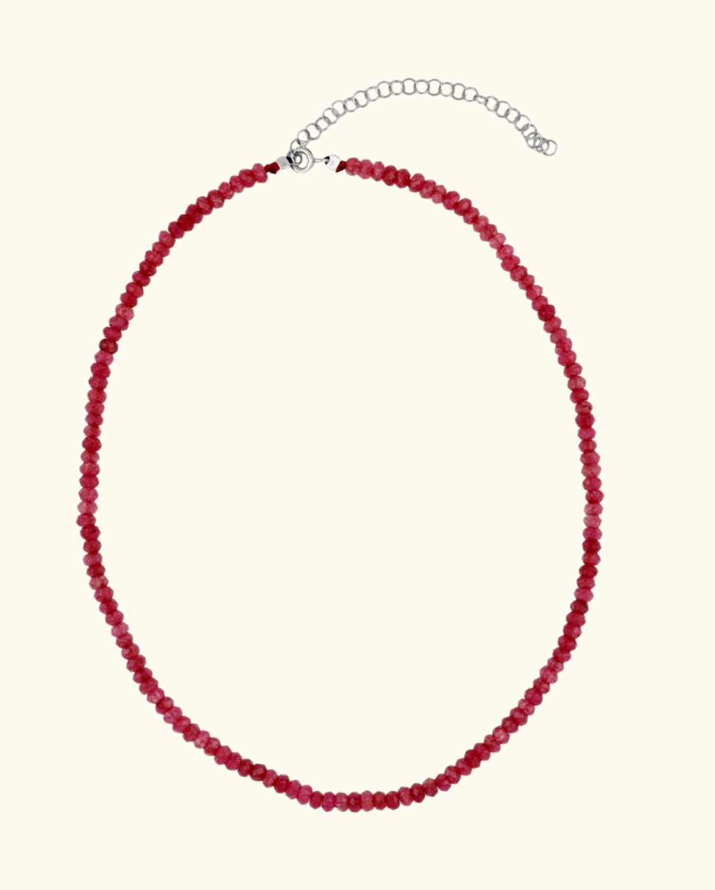 Collar Ruby Quartz