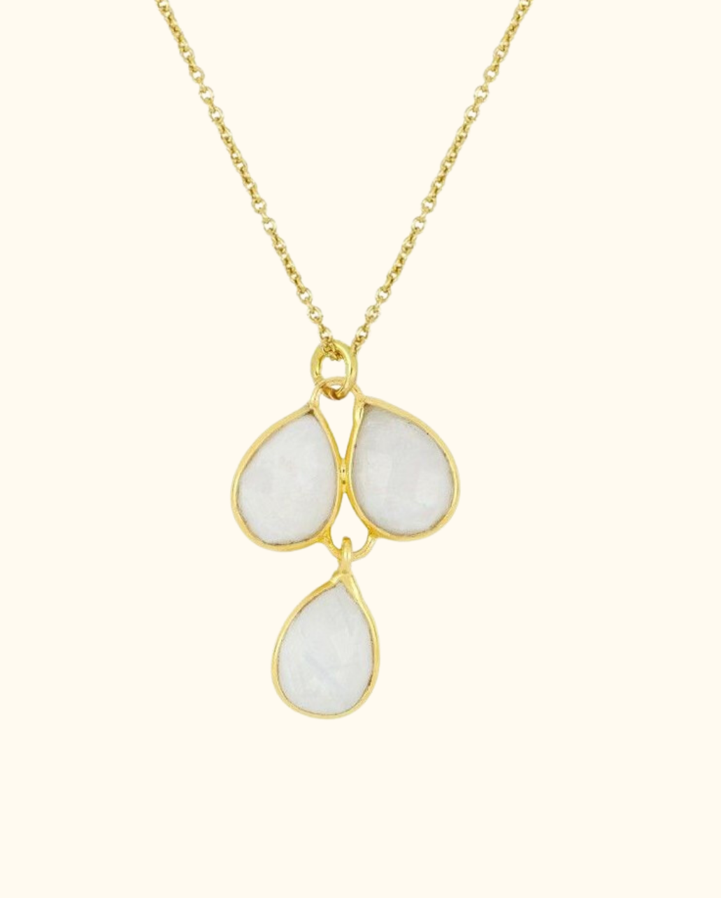 Collar Moonstone Drops