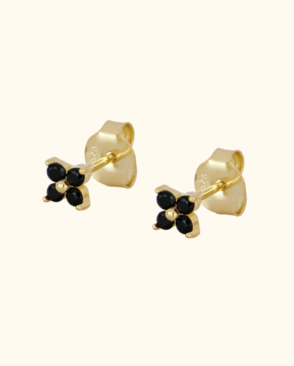 Pendientes Zircon Flower