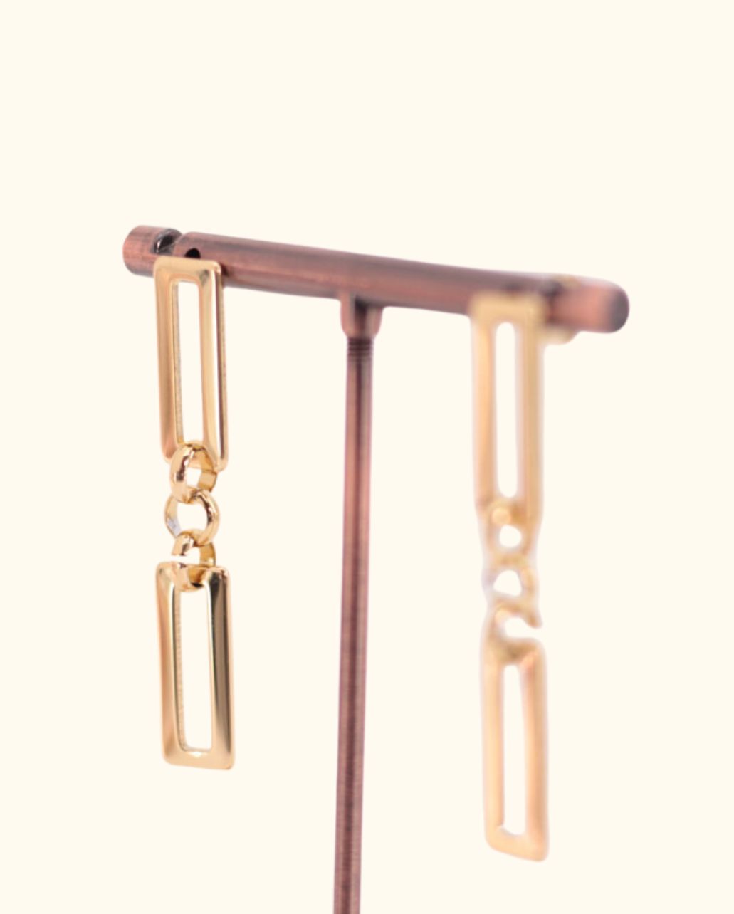 Pendientes Double Rectangles