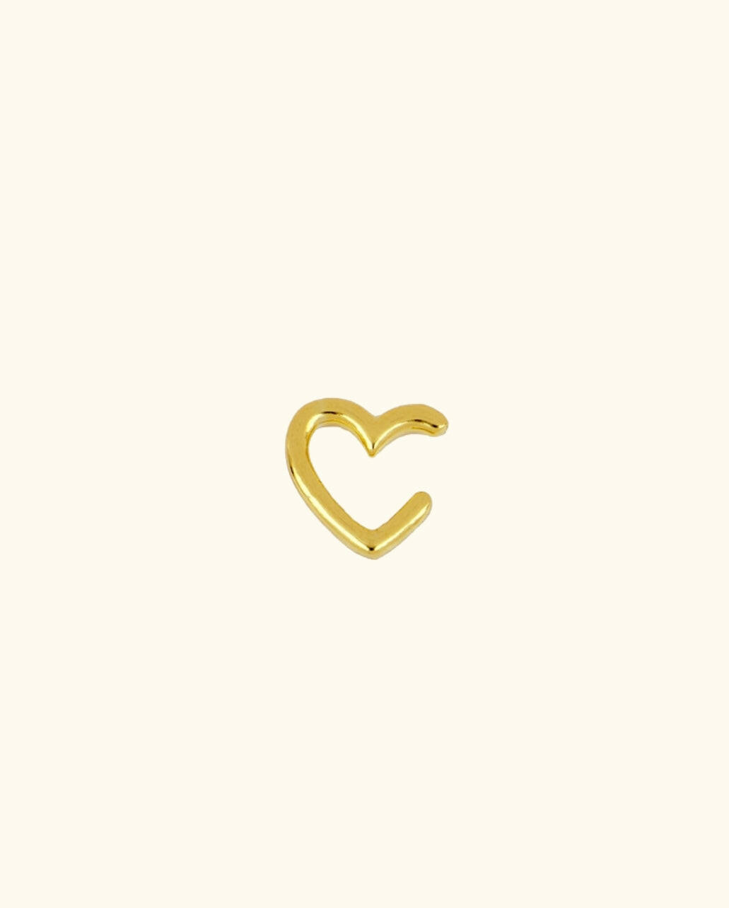 Ear Cuff Single Heart