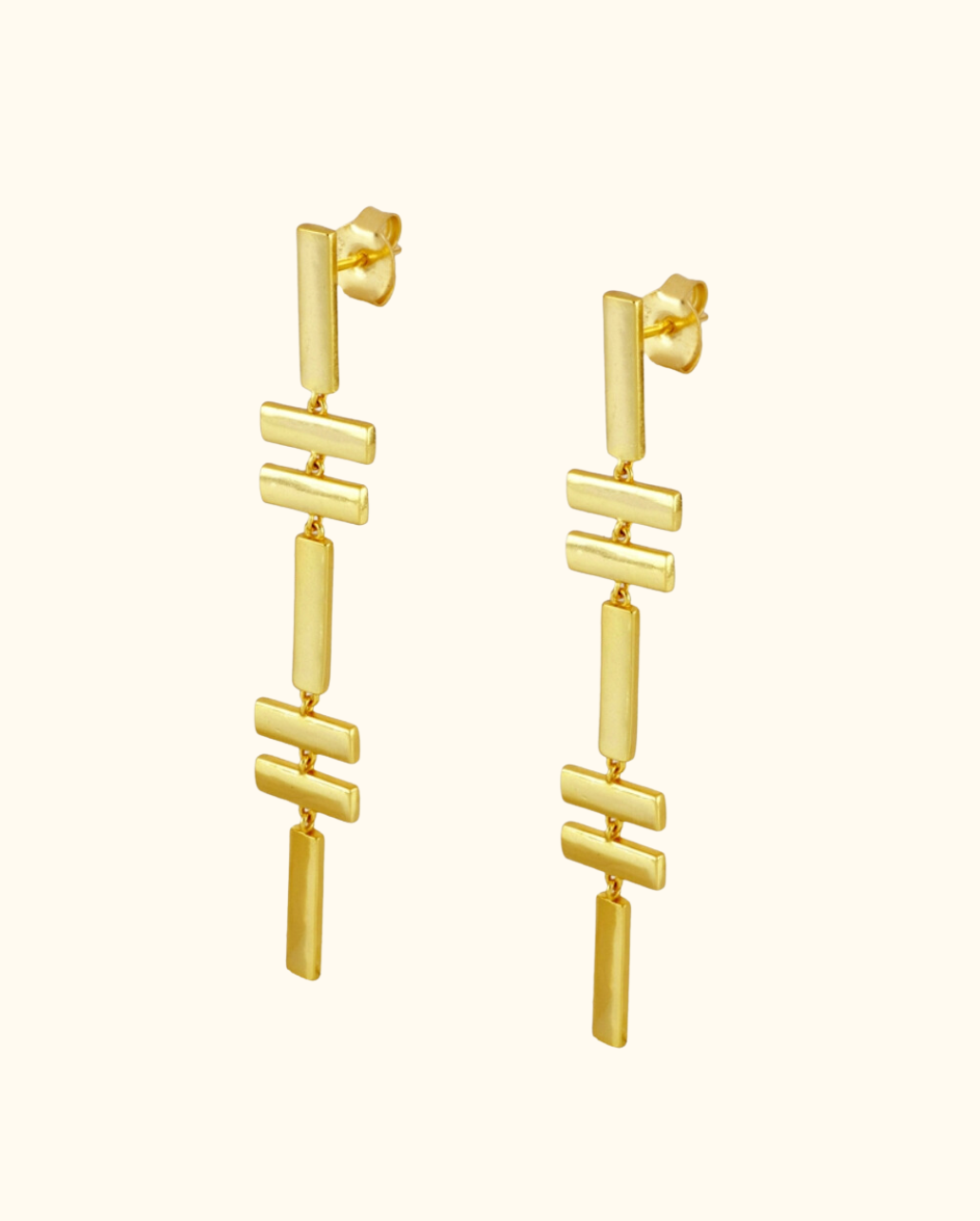 Pendientes Long Geometric