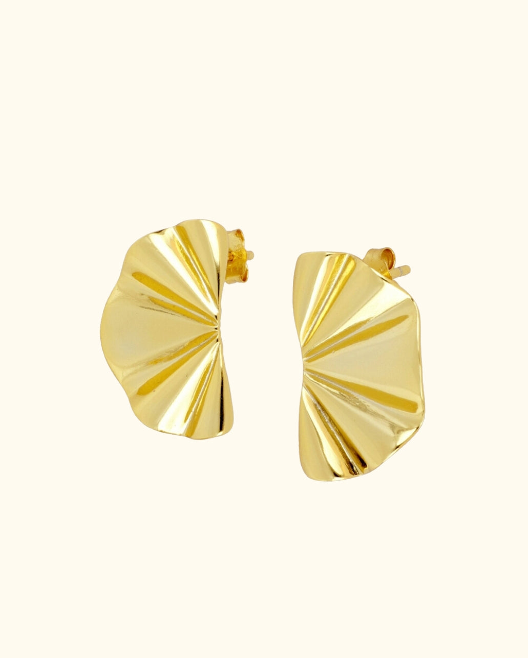 Pendientes Wavy Fan