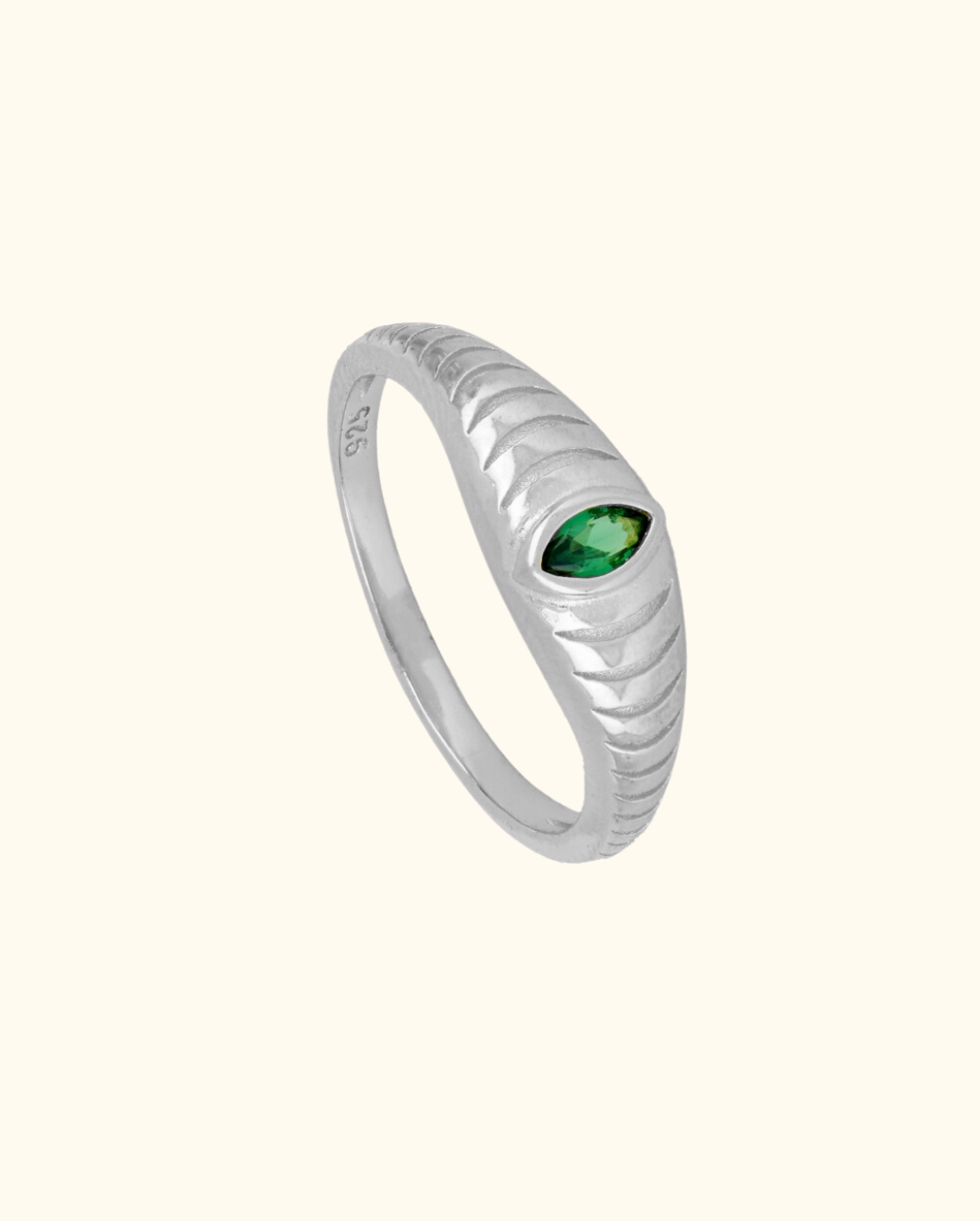 Anillo Green Zirconia