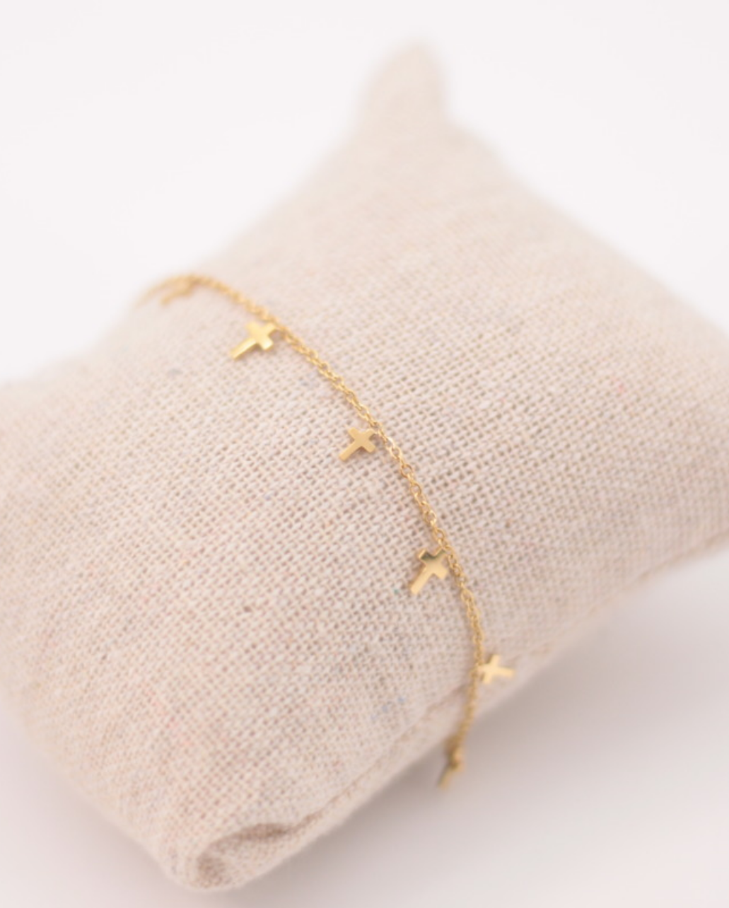 Pulsera Little Crosses