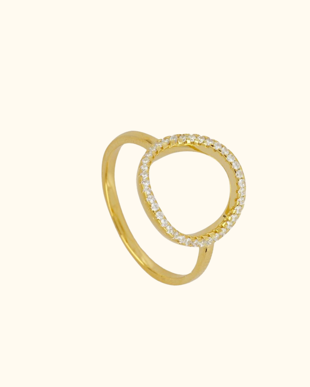 Anillo Zirconia Circle