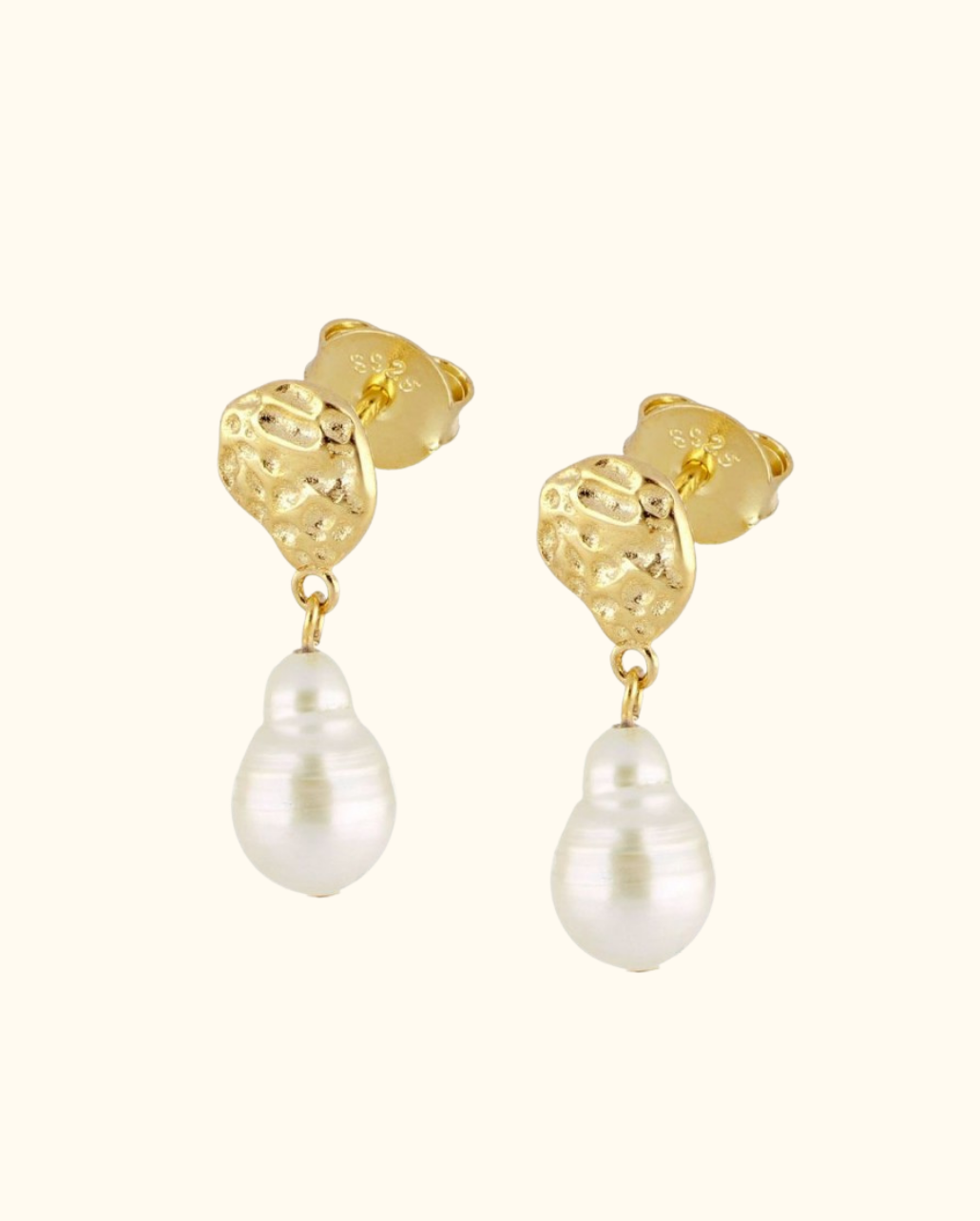 Pendientes Melt Pearl