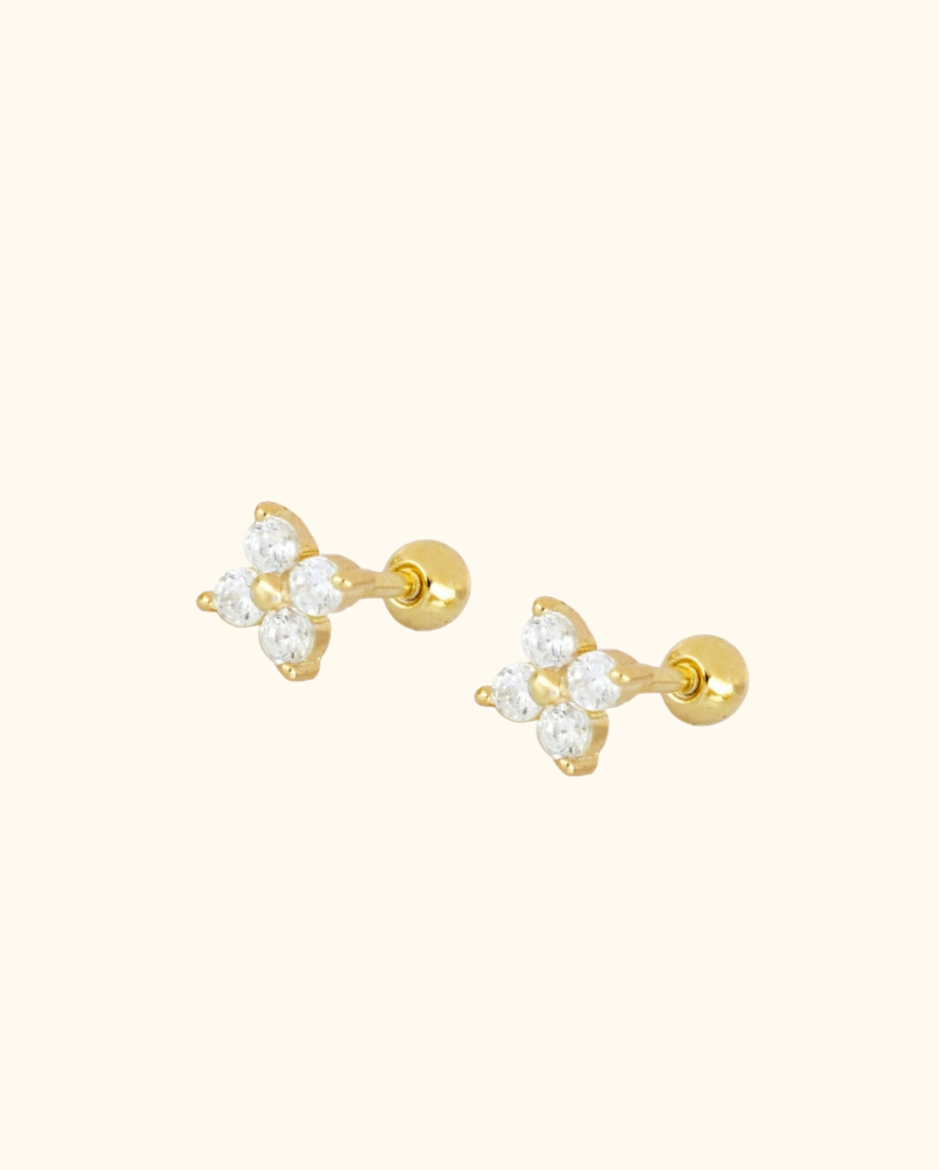 Piercing Zircon Flowers