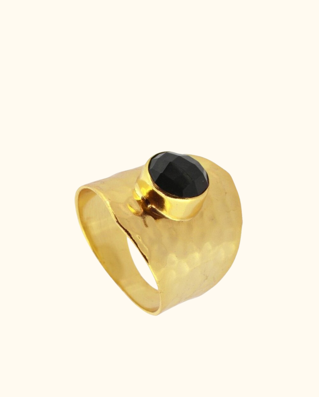 Anillo Black Spinel