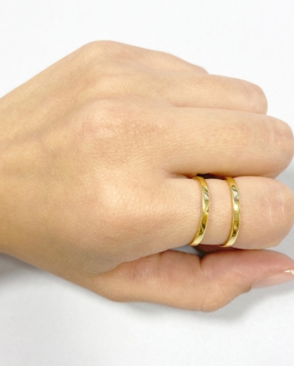 Anillo Double Line