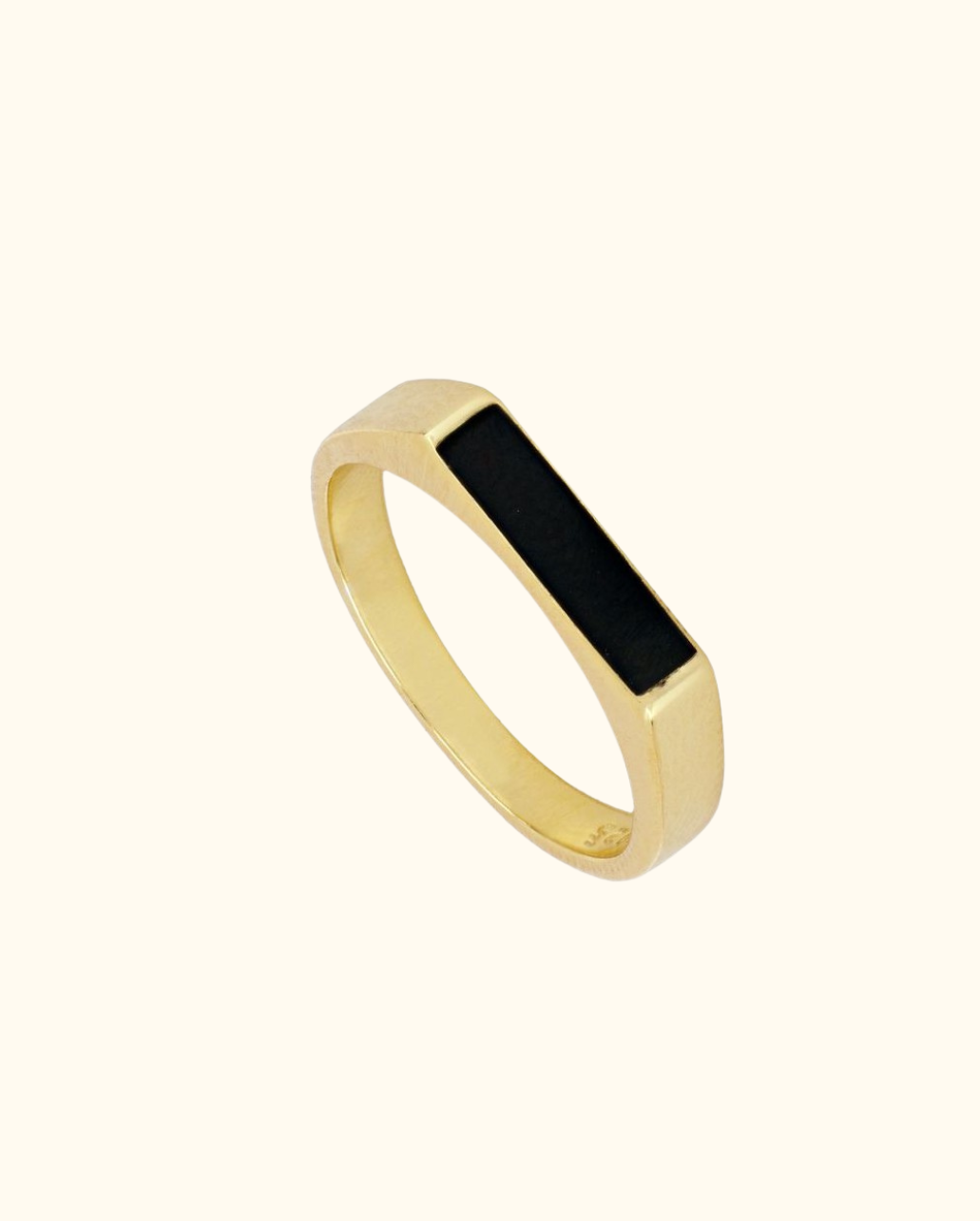 Anillo Black Rectangle