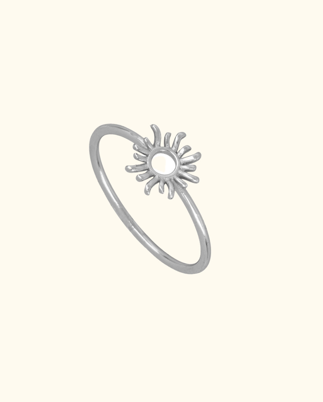 Anillo Hollow Sun