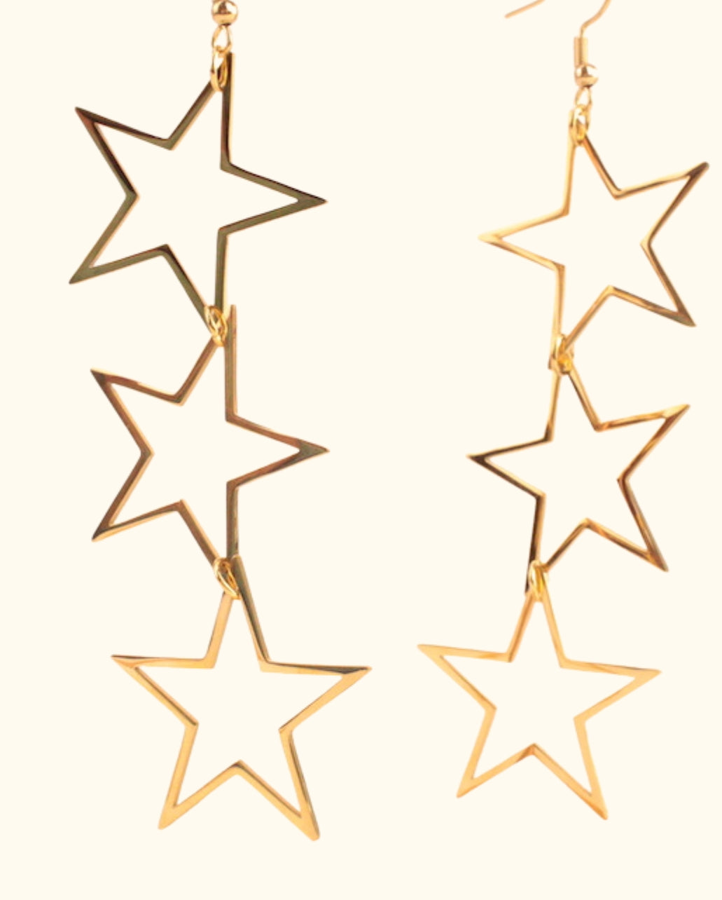 Pendientes Long Stars