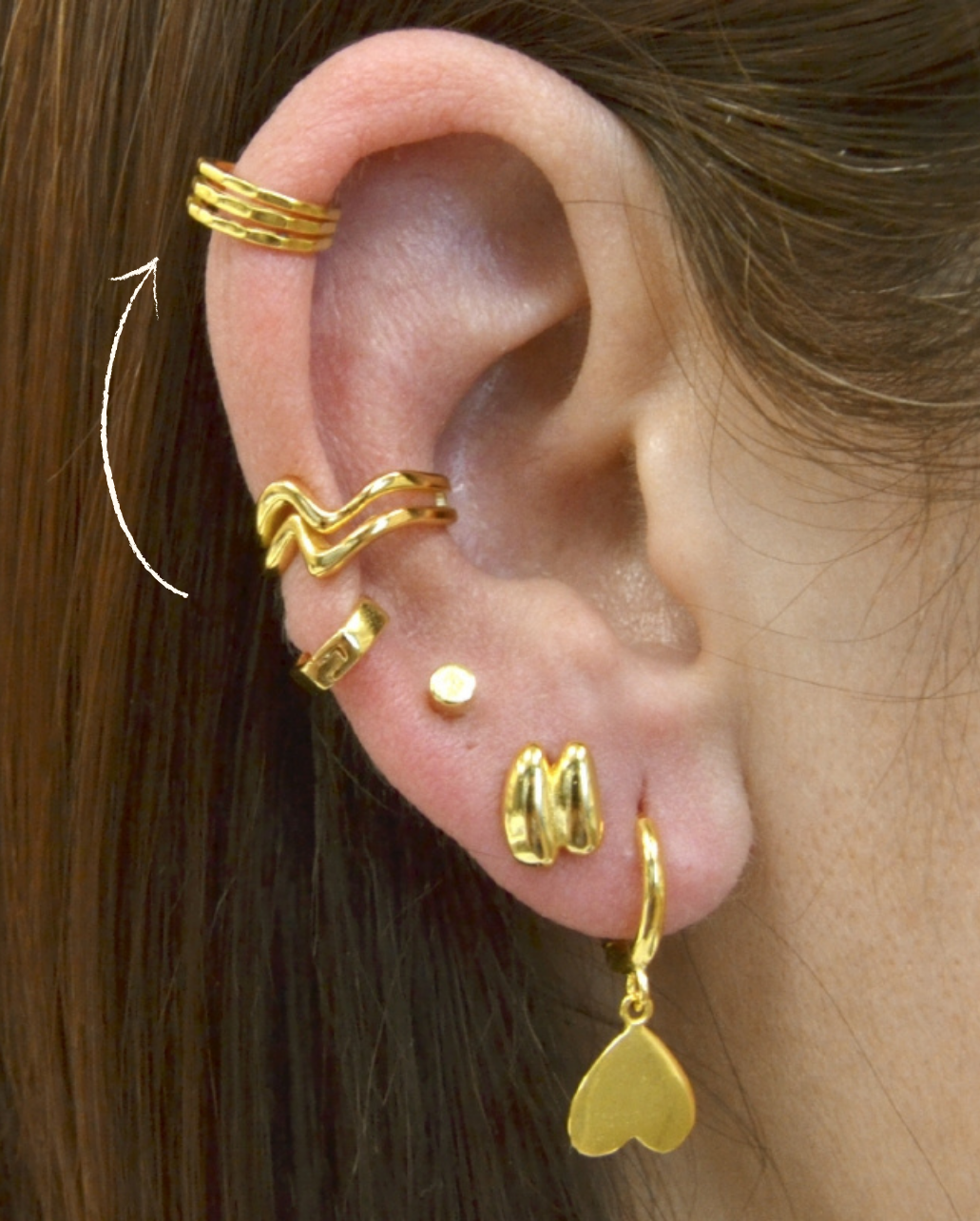 Ear Cuff Triple