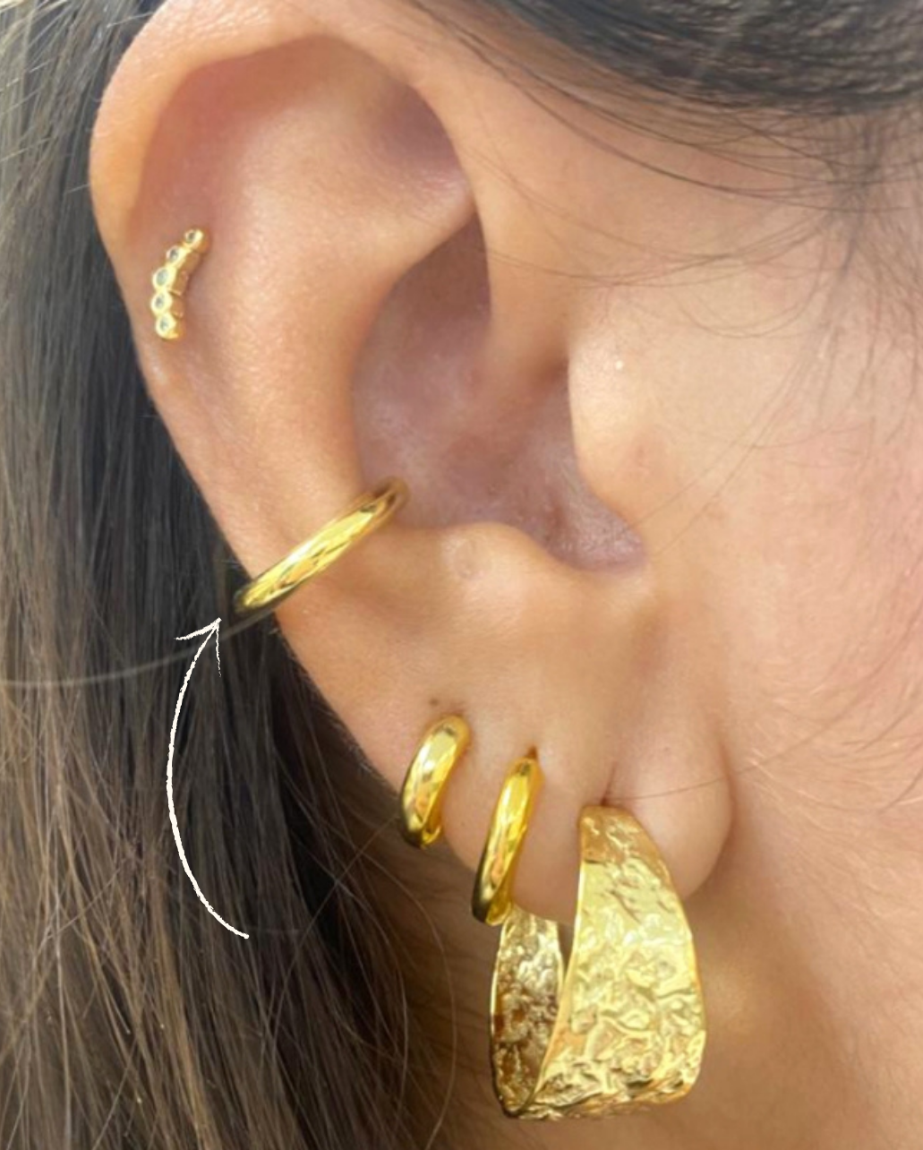 Ear Cuff Basic Pendientes sin agujero