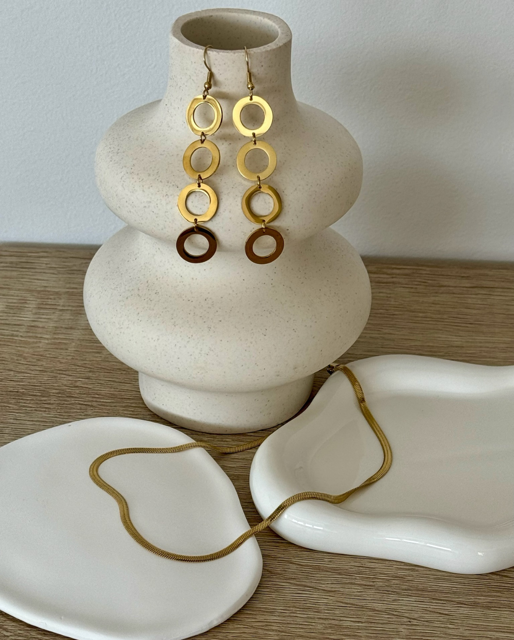 Pendientes Golden Circles