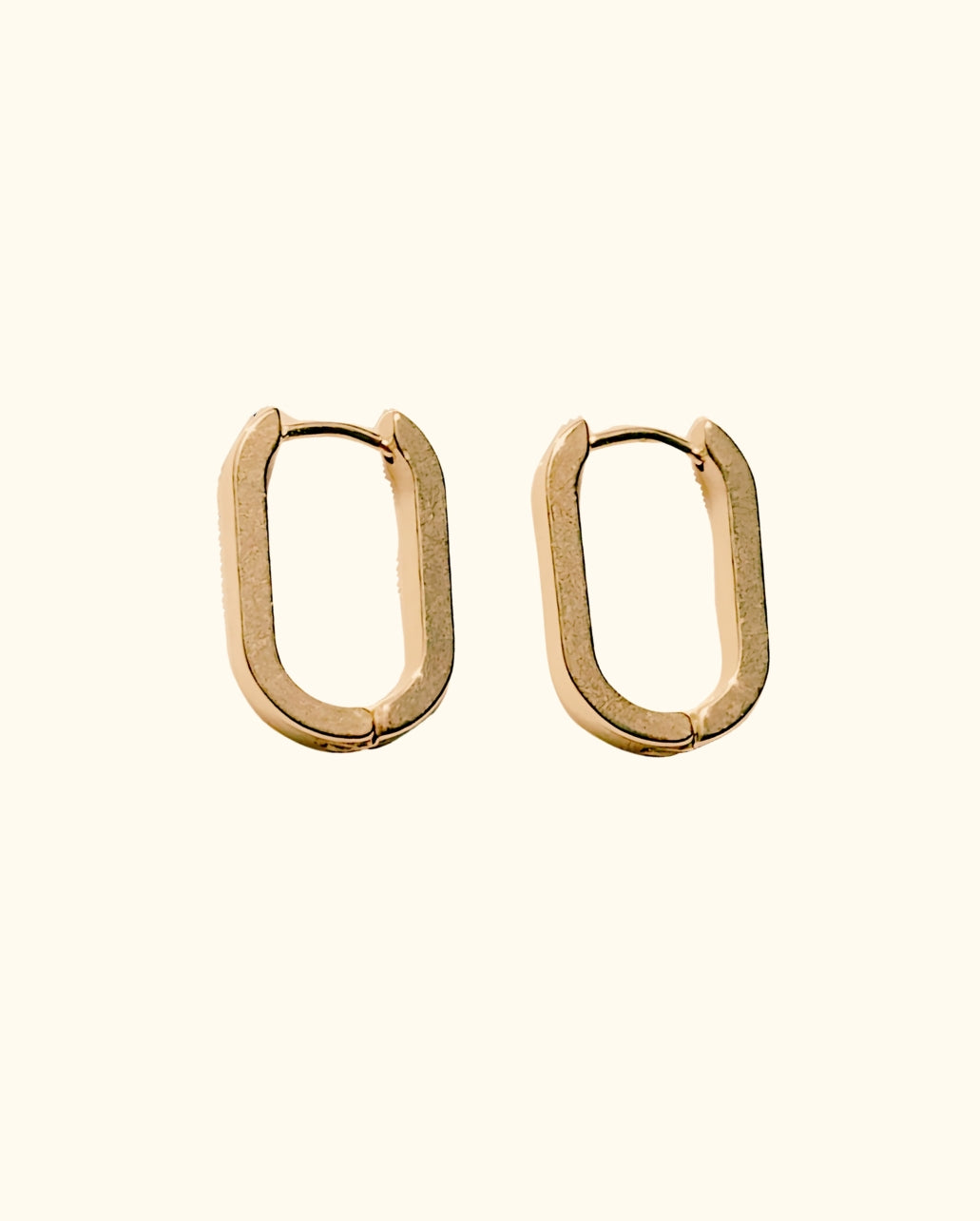 Pendientes Rectangular Hoops